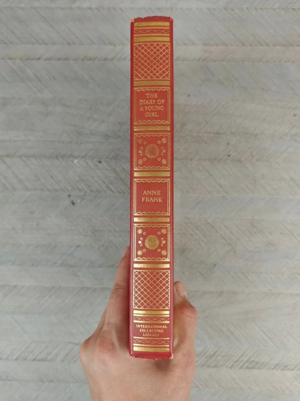 Anne Frank: The Diary Of A Young Girl Hardcover International Collectors Library